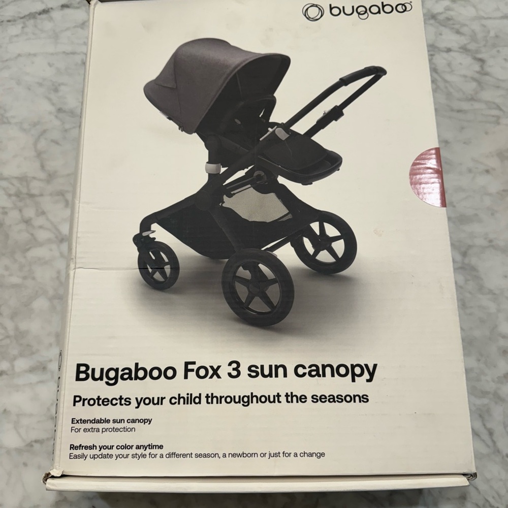 Bugaboo Fox 3 sub canopy in pink